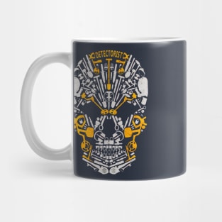 Detectorists Metal Detecting Skull Pictographic mk1 Eye Voodoo Mug